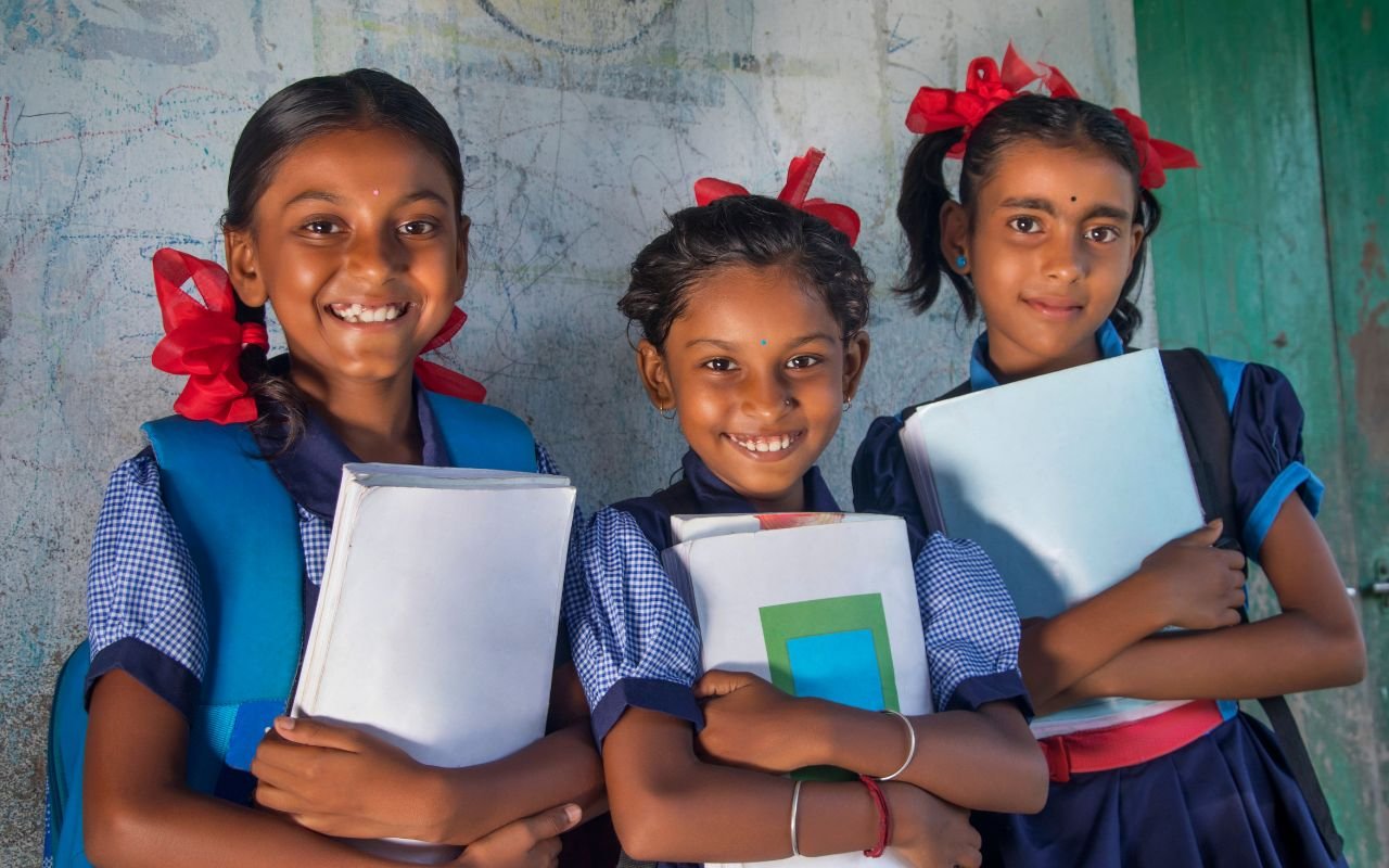 Sakshi - A happy girl at School